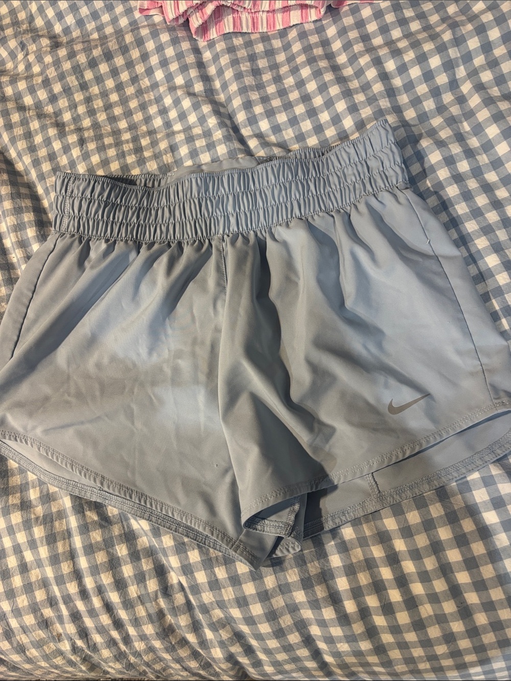 Nike dri fit Women's Pale Blue Athletic Shorts